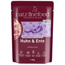 Catz Finefood Feines Filet In Sauce Kurczak i kaczka saszetka 85g